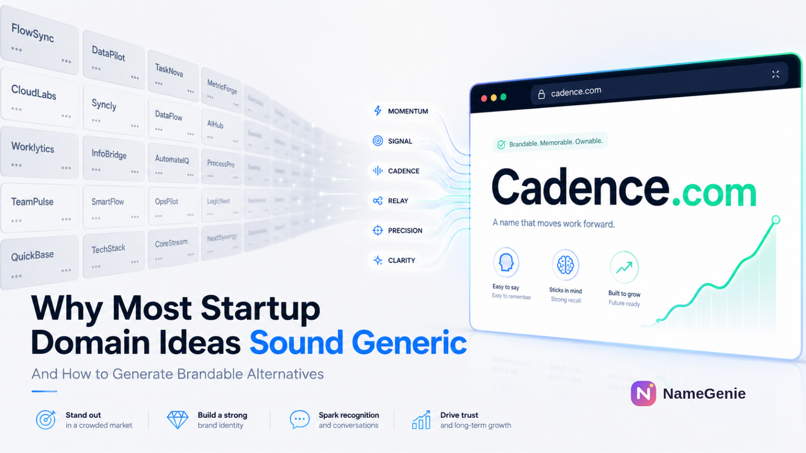 Why Most Startup Domain Ideas Sound Generic—and How to Generate Brandable Alternatives