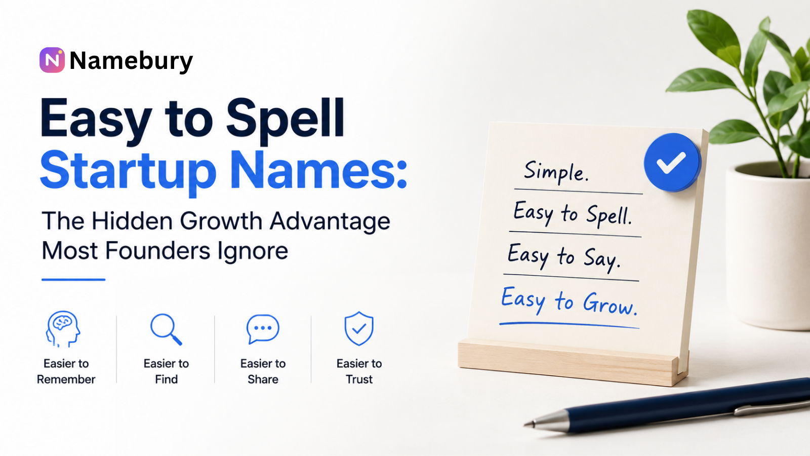 Easy to Spell Startup Names: The Hidden Growth Advantage Most Founders Ignore