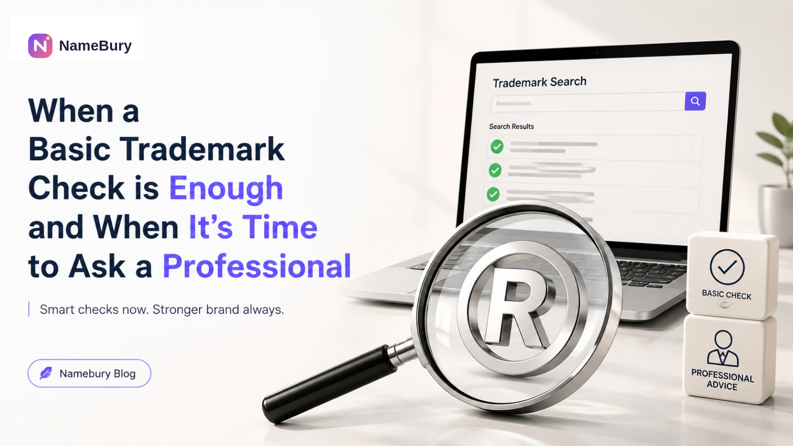 When a Basic Trademark Check Is Enough—and When It’s Time to Ask a Professional