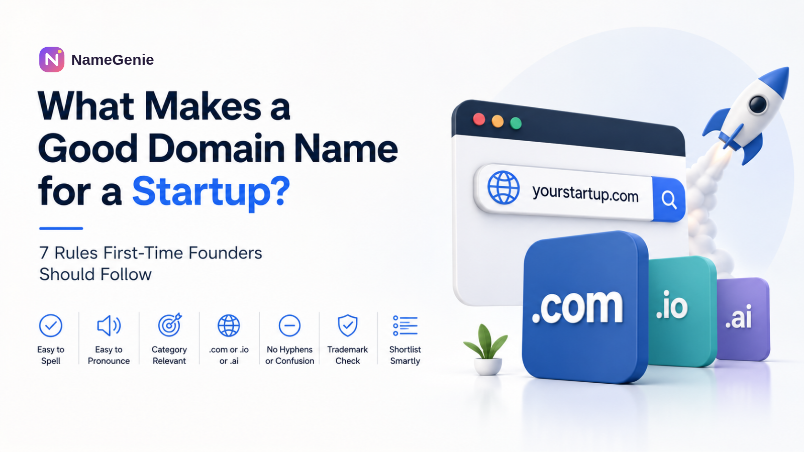 What Makes a Good Domain Name for a Startup? 7 Rules First-Time Founders Should Follow